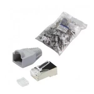 Wtyk RJ-45 6 FTP LOGILINK MP0021, 100 szt. - Pozostałe akcesoria sieciowe - miniaturka - grafika 1