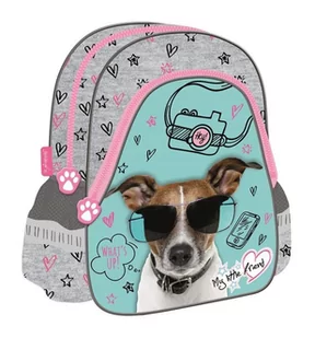 St. Majewski Plecak szkolny 11" DOG My Little Friend 726219 - Plecaki szkolne i tornistry - miniaturka - grafika 1