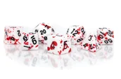Gry planszowe - Kostki RPG Krwawe Morderstwo Zestaw 7 Kości Kostek - miniaturka - grafika 1