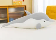 Maskotki i pluszaki - Maskotka Pluszowy Delfin Szary 70 cm - miniaturka - grafika 1