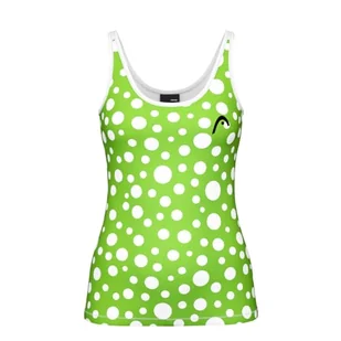 HEAD Spirit Ii Tank Top damski tank top zielony - Koszulki i topy damskie - miniaturka - grafika 1