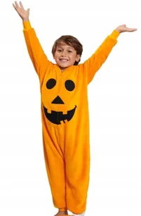 ONESIE PIŻAMA JEDNOCZĘŚCIOWA DLA DZIECI DYNIA HALLOWEEN 98/104 - Moda i Uroda OUTLET - miniaturka - grafika 1