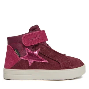 Trzewiki Superfit 1-000801-5000 M Czerwony - Buty dla dziewczynek - miniaturka - grafika 1