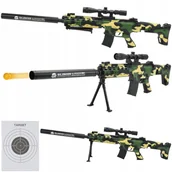 Zabawki militarne - Pistolet Na Kulki Karabin Snajperka Moro Laser - miniaturka - grafika 1