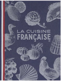 Le Jacquard Fran ais Ręcznik kuchenny Gastronomie Niebieski - Ściereczki, gąbki, czyściki - miniaturka - grafika 1