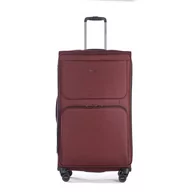 Walizki - Stratic Bendigo Light+ - 4-rolkowa walizka na kółkach 84 cm dł, Redwine, L, L (wysoki) - miniaturka - grafika 1