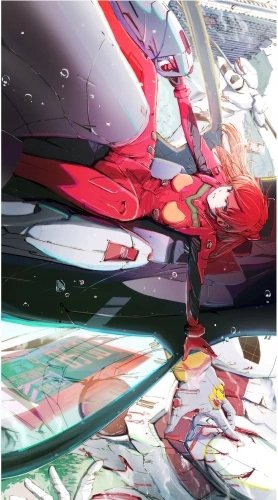 Plakat Anime Neon Genesis Evangelion NGE_289 A3 Custom Manga