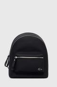 Plecaki - Lacoste plecak damski kolor czarny mały gładki - miniaturka - grafika 1