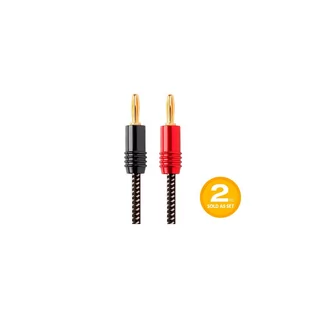 Monoprice Monoprice Affinity Premium kabel głośnikowy 14AWG z ze złączami bananowymi 3 m - Kable - miniaturka - grafika 1