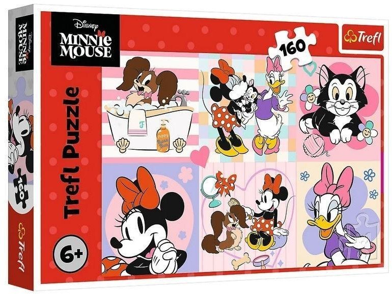 Puzzle 160 Kolorowy dzień Minnie TREFL