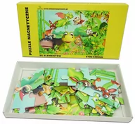 Puzzle - Puzzle magnetyczne - ZWIERZĘTA W ZOO - 25 elementów - miniaturka - grafika 1