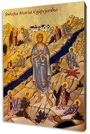 Ikony i obrazy sakralne - Ikona świętej Marii Egipcjanki - miniaturka - grafika 1
