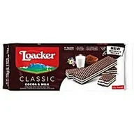 Batoniki - Wafelki czekoladowe Waffer Cacao Milk 175g - Loacker - miniaturka - grafika 1