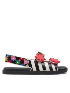 Melissa Sandały Mini Melissa Estrelar + Fabula Inf 35720 Czarny - Buty dla dziewczynek - miniaturka - grafika 1