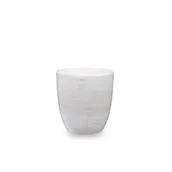 Donice - Donica ceramiczna Nova 30 cm beżowy - miniaturka - grafika 1