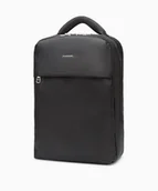 Plecaki - PUCCINI Czarny plecak dwukomorowy - miniaturka - grafika 1
