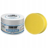 Środki do obuwia i ubrań - Pasta do czyszczenia białych butów z gąbką 100g wybielacz do obuwia sportow - miniaturka - grafika 1