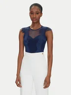 Body - Rinascimento Body CFC0122575003 Granatowy Slim Fit - miniaturka - grafika 1