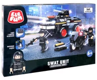 Klocki - Klocki Jednostka SWAT - Policja 369 el ruchome części dla dzieci 6+ Elefun - miniaturka - grafika 1