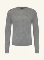 Swetry męskie - Napapijri Sweter Damavand grau - NAPAPIJRI - miniaturka - grafika 1