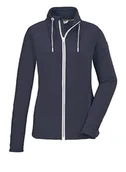 Kurtki damskie - killtec Damska kurtka Powerstretch ze stójką KOS 24 WMN FLX JCKT, ciemnoniebieska, 34, 42850-000 - miniaturka - grafika 1