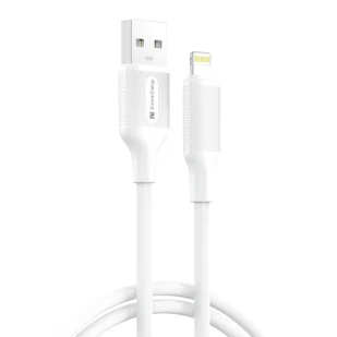 Nowy Kabel Encore Energy Usb-A / Lightning Przewód Do Ładowania I Transferu Danych 100Cm Biały Md-Dtal1W - Kable USB - miniaturka - grafika 1