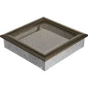 Akcesoria kominkowe - Kratki.pl kratka 22/22 oskar czarno-złoty 22OCZ - miniaturka - grafika 1