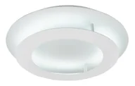 Lampy sufitowe - Biały okrągły plafon LED 50 cm - D156 S3-H50 - miniaturka - grafika 1