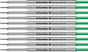 Schneider Express 225 M długopis o dużej pojemności (trwały do dokumentów) opakowanie 10 szt. zielone - Długopisy - miniaturka - grafika 1