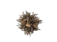 Bombki - KULA DEKORACJA OZDOBNA SZYSZKA 20 CM - miniaturka - grafika 1
