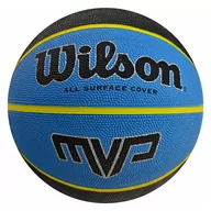 Bieżnie - Piłka koszykowa Wilson MVP 7 niebiesko czarna WTB9019XB07 - rozmiar piłek - 5 - miniaturka - grafika 1