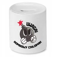 Skarbonki - Dla Skarbnika Skarbonka na Urodziny Na Prezent z Nadrukiem ze Zdjęciem + Opakowanie na prezent (wzór 02) - miniaturka - grafika 1