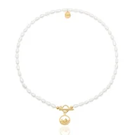 Naszyjniki - Naszyjnik z naturalnych pereł z górami - miniaturka - grafika 1