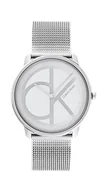 Zegarki męskie - Calvin Klein Unisex analogowy zegarek kwarcowy z paskiem ze stali nierdzewnej 25200027 - miniaturka - grafika 1