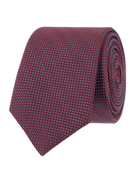 Krawaty i muchy męskie - Krawat z czystego jedwabiu (6 cm) - miniaturka - grafika 1