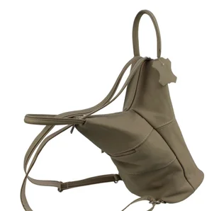 Plecak Skórzany PolskaGalanteria (PL) JOANNA BEŻOWY Skóra Naturalna Licowa - Torebki damskie - miniaturka - grafika 5