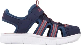 Kappa Buty dla dzieci Kappa Kyoko granatowo-pomarańczowe 260884K 6744 33 - Buty dla dziewczynek - miniaturka - grafika 1