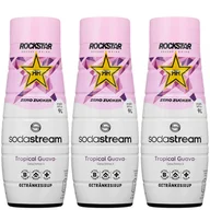 Syropy i koncentraty owocowe - 3x Syrop SodaStream Rockstar Tropical Guava Zero 440ml - miniaturka - grafika 1