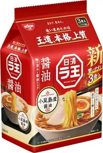 Nissin Zupa Raoh Shoyu Ramen o smaku kurczaka i sosu sojowego 3 x 101g - Nissin - Zupy w płynie - miniaturka - grafika 1