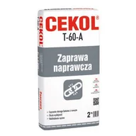 Zaprawy budowlane - Cekol Zaprawa naprawcza T-60A 2 kg - miniaturka - grafika 1