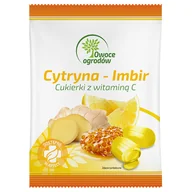 Witaminy i minerały - Owoce Ogrodów Cytryna-imbir, cukierki z witaminą C, 50 g - miniaturka - grafika 1