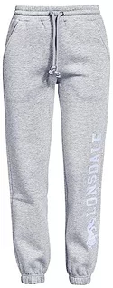 Spodnie damskie - Lonsdale Damskie spodnie dresowe Pitttrail, Marl Grey Light/Pastel Blue, XS - grafika 1