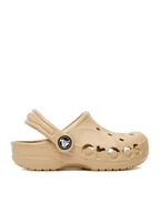 Buty dla dziewczynek - Crocs Klapki C-BAYA CLOG T 207012-212 Beżowy - miniaturka - grafika 1