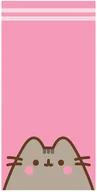 Pościel dla dzieci - DUŻY RĘCZNIK KOT PUSHEEN 70x140 KĄPIELOWY PLAŻOWY BAWEŁNIANY RÓŻOWY - miniaturka - grafika 1