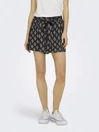 Spodenki damskie - ONLY Szorty w kolorze czarnym - miniaturka - grafika 1