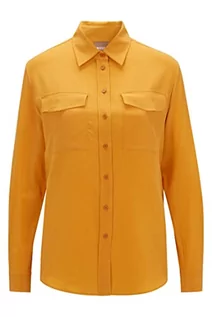 Bluzy damskie - BOSS Bluza damska, żółty (Open Yellow), 36 (DE) - grafika 1