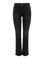 Spodnie damskie - ONLY OnLWauw Life dżinsy damskie z wysokim stanem, Washed Black, (XS) W / 34L - miniaturka - grafika 1