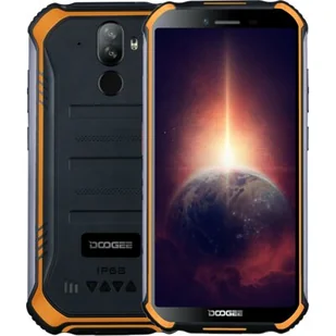 Doogee S40 Pro 4GB/64GB Dual Sim Pomarańczowo-czarny - Telefony komórkowe - miniaturka - grafika 1