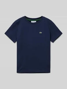 T-shirt z wyhaftowanym logo - Koszulki dla chłopców - miniaturka - grafika 1