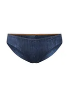 Stroje kąpielowe - O'Neill PW Maoi Denim Print bikini spodnie, niebieskie (Ink Blue), 42, niebieski, 34 - miniaturka - grafika 1